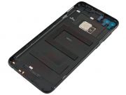 Black battery cover Service Pack with fingerprint sensor for Huawei P Smart, FIG-LX1